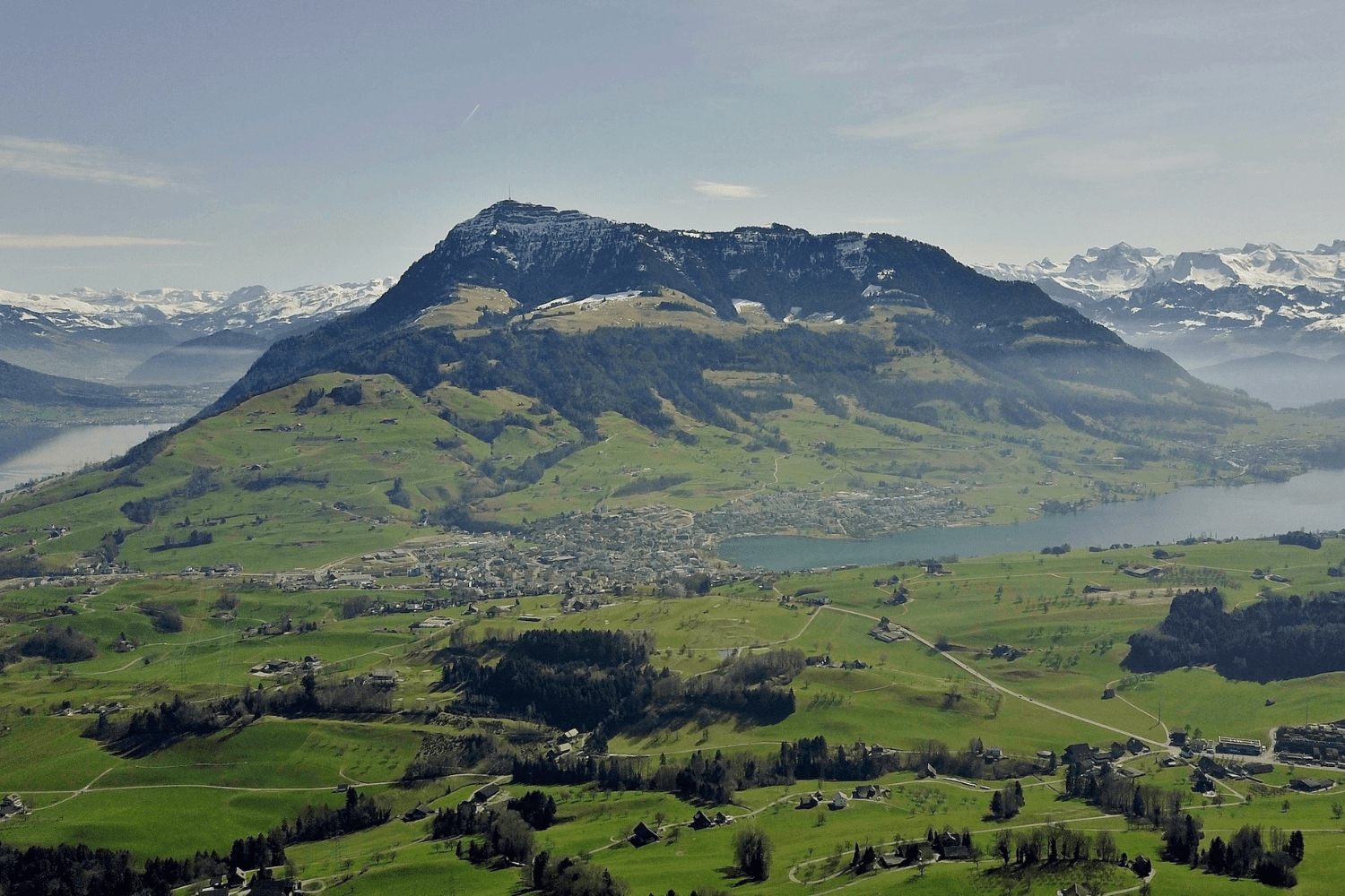 Rigi Dronenaufnahme